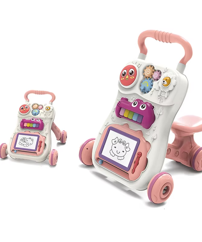 مشاية أطفال تعليمية | Baby walker with piano keys