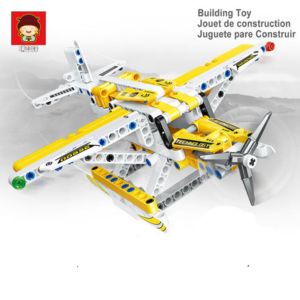 Dynamic Sensation Technology Airplane Building Block Set – Model 866 | لعبة تركيب طائرة تكنولوجي ديناميك سنسيشن – موديل 866
