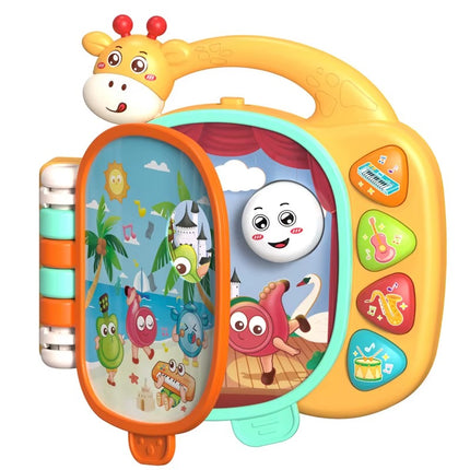 كتاب موسيقى تعليمي للأطفال بشكل زرافة - Giraffe Musical Learning Book