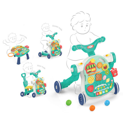 Baby Walker 4 in 1 HE0816| مشيئة الأطفال متعددة الوظائف (4 في 1)