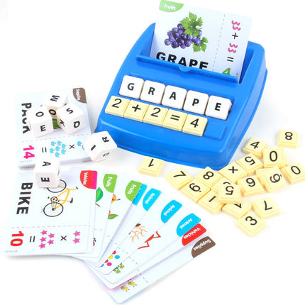 لعبة تعليم الكلمات والرياضيات التفاعلية | Word & Math Learning Educational Game