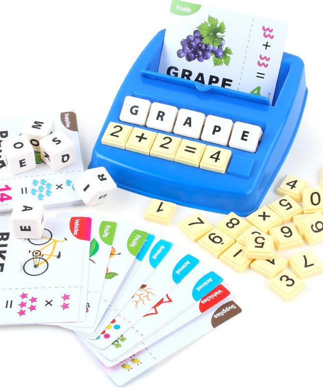 لعبة تعليم الكلمات والرياضيات التفاعلية | Word & Math Learning Educational Game