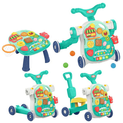 Baby Walker 4 in 1 HE0816| مشيئة الأطفال متعددة الوظائف (4 في 1)