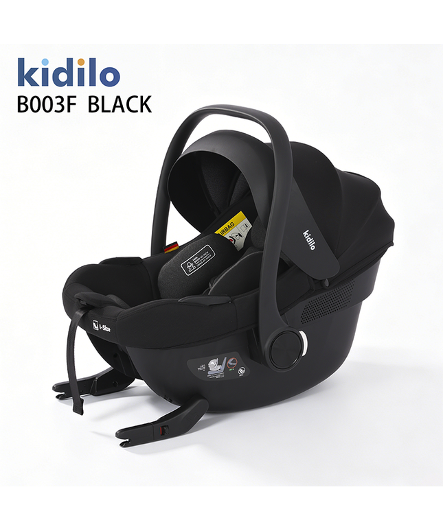 Kidilo B003F Infant Car Seat with ISOFIX - black-1