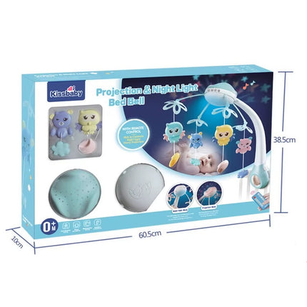 لعبة تُعلّق على سرير الطفل مع موسيقى وإضاءة - Baby Crib Mobile with Music