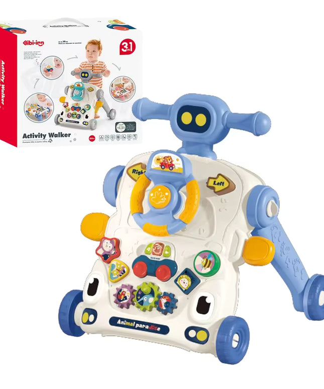 3-in-1 Activity Walker 6043 + 6042 - blue - 2