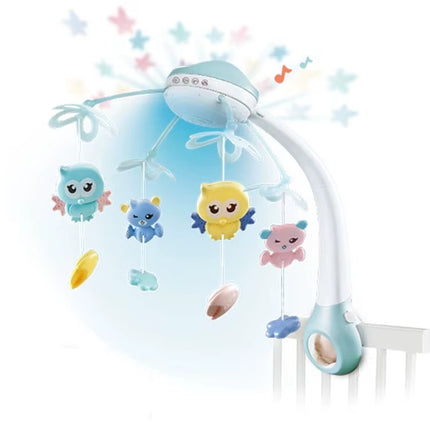 لعبة تُعلّق على سرير الطفل مع موسيقى وإضاءة - Baby Crib Mobile with Music
