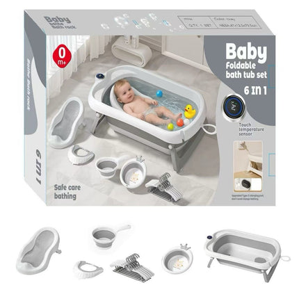 Silicone bathtub 6*1 thermometer 6877| بانيو سيليكون 6*1 بترمومتر
