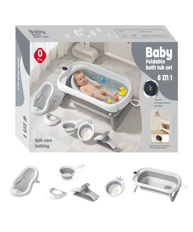 Silicone bathtub 6*1 thermometer 6877