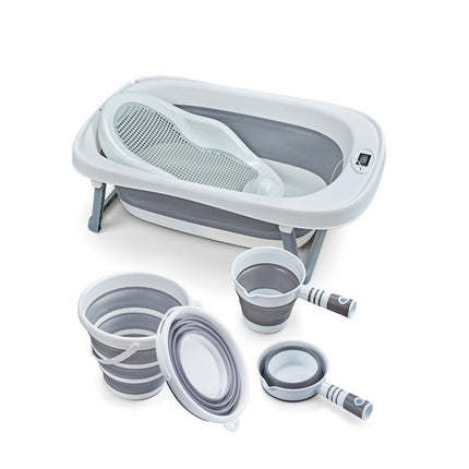 Silicone Bathtub 5-in-1 Set with Thermometer YM018