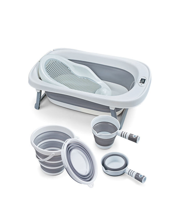 Silicone Bathtub 5-in-1 Set with Thermometer YM018