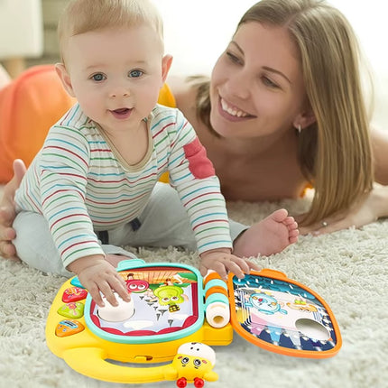 كتاب موسيقى تعليمي للأطفال بشكل زرافة - Giraffe Musical Learning Book