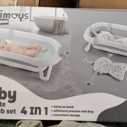 Baby Bathtub|بانيو استحمام طقم 4*1