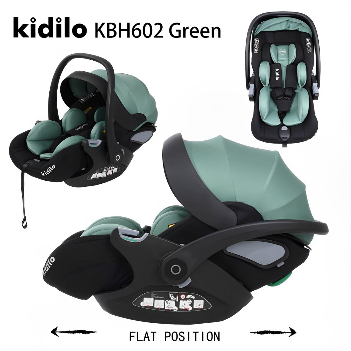 Kidilo Car Seat KBH602 | كارسيت كيديلو