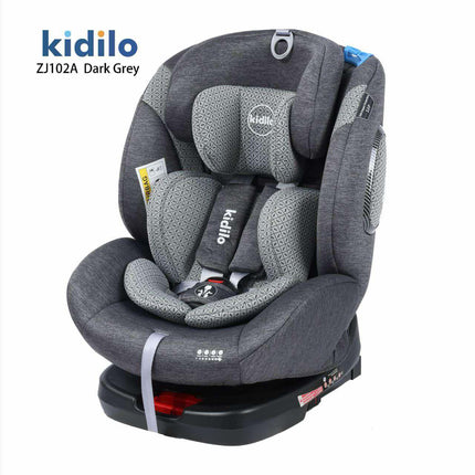 Kidilo Car Seat Stage 2 & 3 Isofix 360 Degree ZJ102A | كارسيت كيديلو مرحلة ثانية وثالثة ايزوفكس 360 درجة