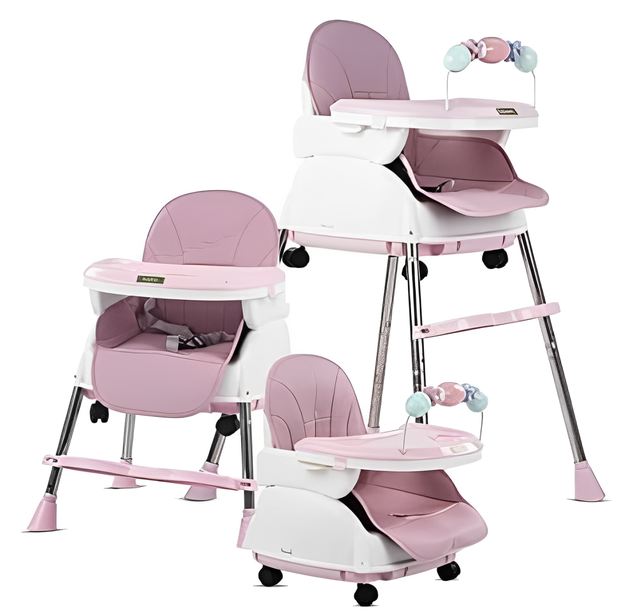 كرسي طعام للاطفال C-006 | Baby High Chair S360 C-006