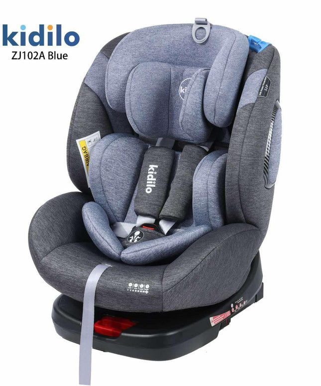 Kidilo Car Seat Stage 2 & 3 Isofix 360 Degree ZJ102A | كارسيت كيديلو مرحلة ثانية وثالثة ايزوفكس 360 درجة