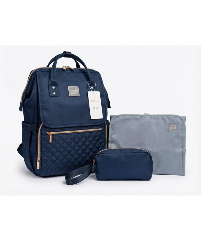 Kidilo All-in-One Diaper Bag-حقيبة أطفال