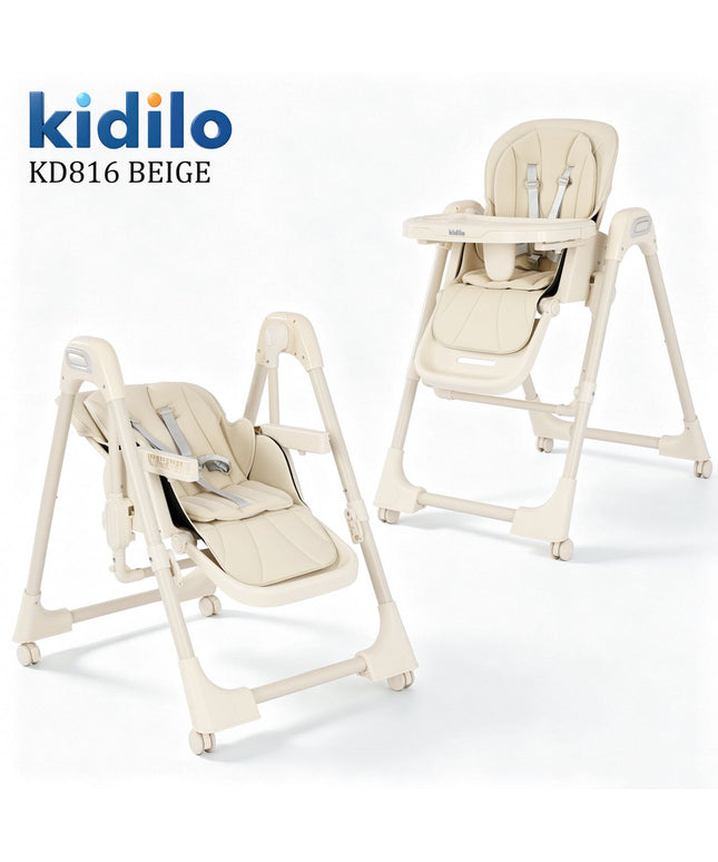 Kidilo KD816 Adjustable Baby High Chair