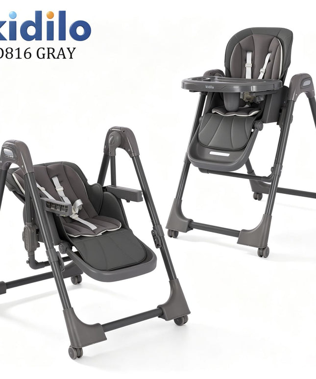 Kidilo KD816 Adjustable Baby High Chair - 2