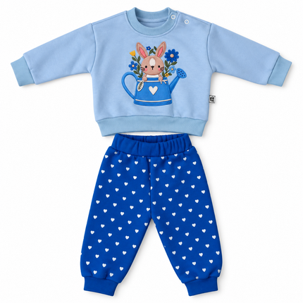 Katjie Baby rabbit and flower Bjama 8065