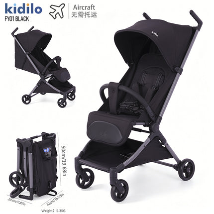 Kidilo FY01 Lightweight Cabin Travel Stroller – عربة أطفال كيديلو FY01 خفيفة للسفر والطائرة