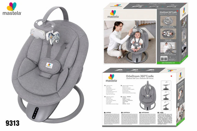 Mastela OrboDream 360° Smart Electric Baby Cradle & Swing