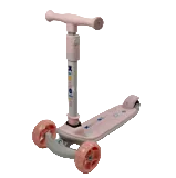 سكوتر أطفال ثلاثي العجلات | Kids 3-Wheel Scooter pink