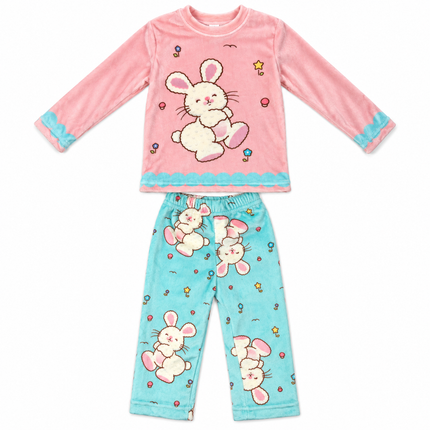 Bebic Baby bjama rabbit pink