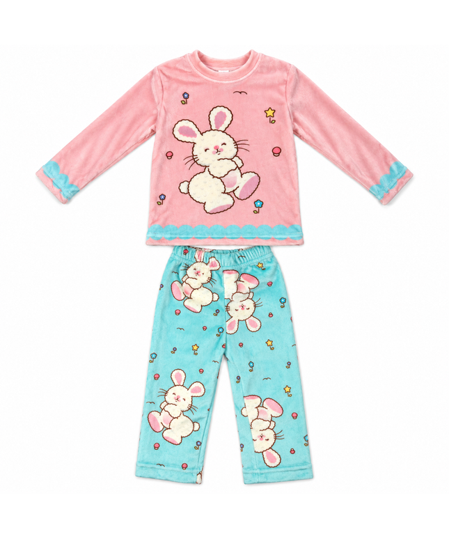 Bebic Baby bjama rabbit pink