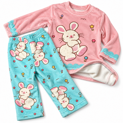 Bebic Baby bjama rabbit pink