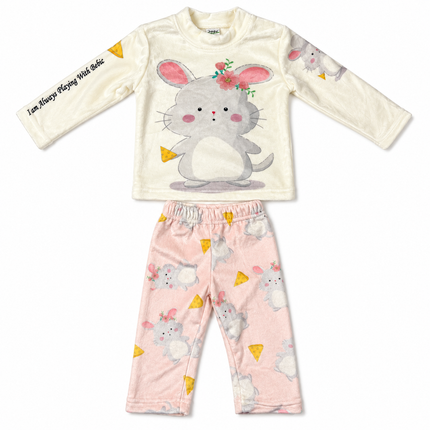 Bebic Baby bjama baby bunny white 11891