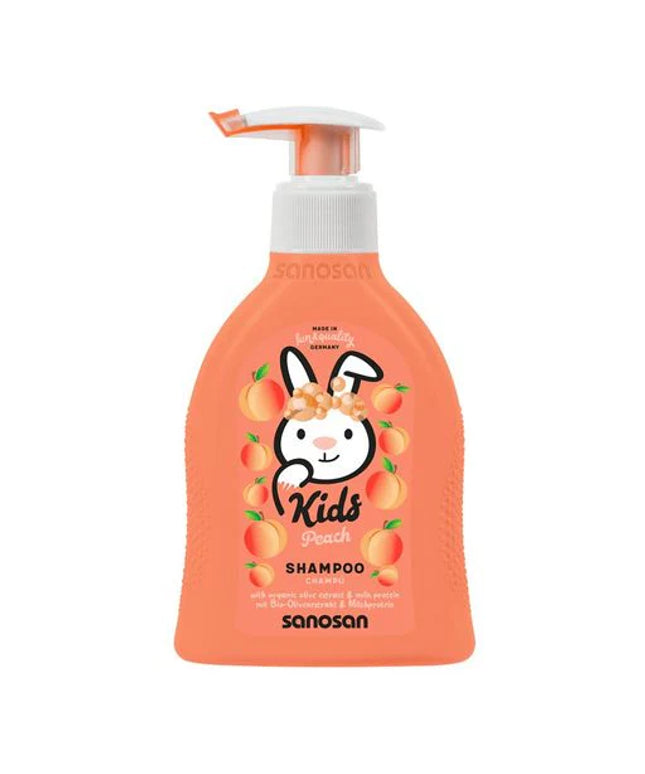 Sanosan Kids Shampoo & Shower Peach(SLS Free) 200ml