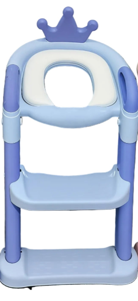سلم بوتى تاج متبطن  - Potty Padded Seat with Crown