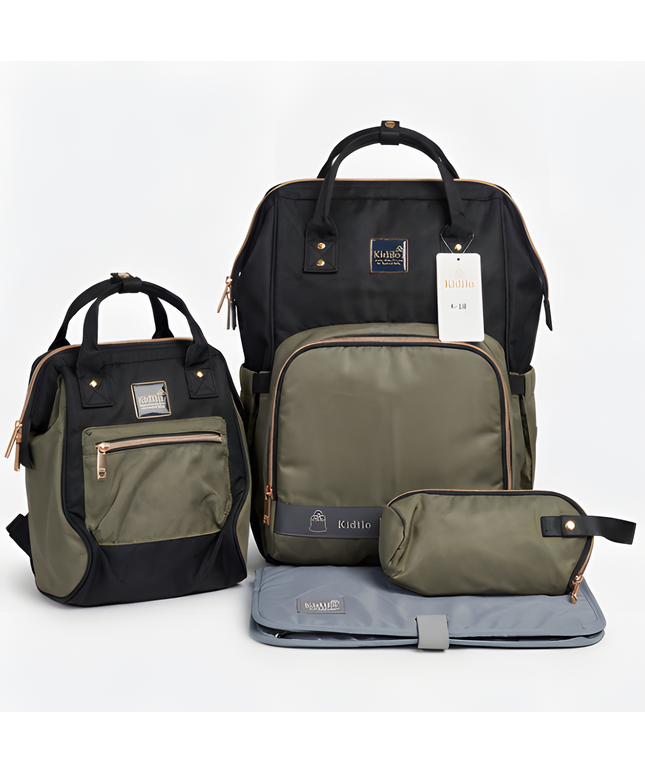 Kidilo All-in-One Set Diaper Bags- طقم حقيبة أطفال