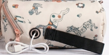 Kidilo All-in-One Diaper Bag with heat USB K21 SET -حقيبة أطفال