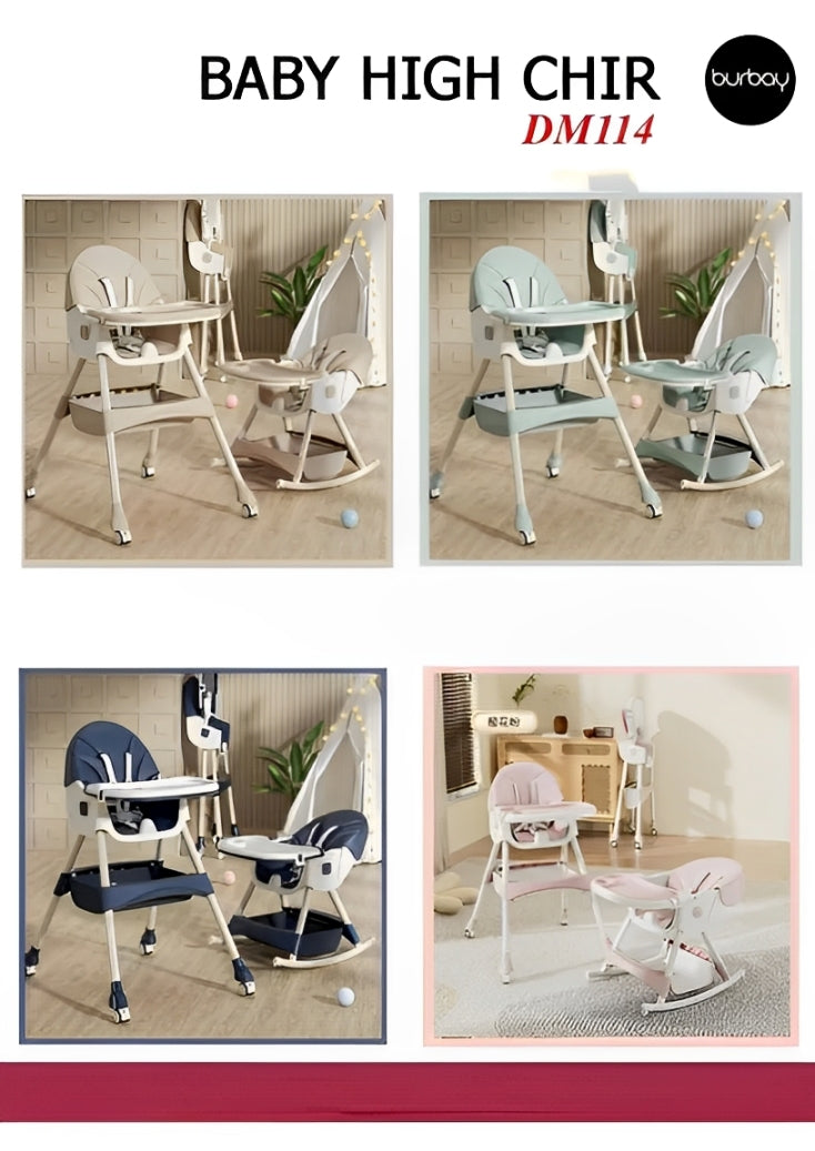 Baby High Chair from Burbay DM114 | هاي تشير من بورباي هزاز