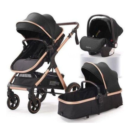 Belecoo x1D + Carseat  عربية اطفال بليكو مع مقعد للسياره