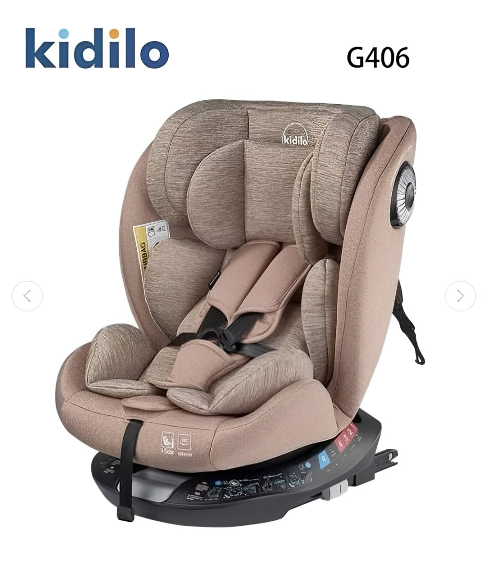 كرسي سيارة كيديلو G406 - ٣ مراحل بتقنية متطورة | Kidillo G406 Car Seat - 3 Stages with Advanced Technology