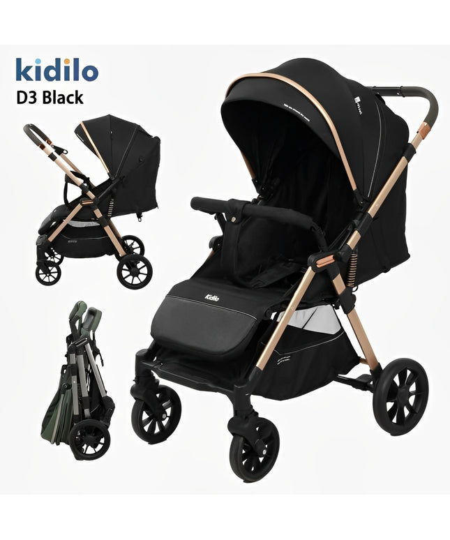 Kidilo Stroller D3 | عربية بيبي كيديلو ذراع قلاب