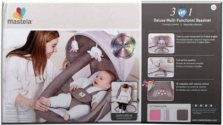 Mastela Baby Bouncer 3 in 1  - كرسي ماستيلا هزاز وموسيقى