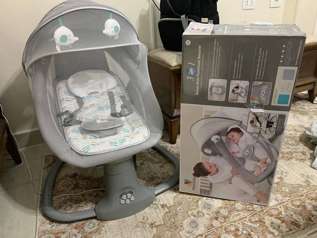 Mastela Baby Bouncer 3 in 1  - كرسي ماستيلا هزاز وموسيقى