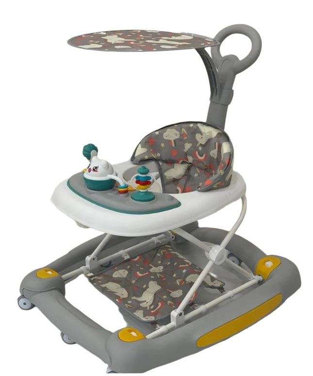 Baby walker with umbrella and handle | مشاية اطفال باليد و تندا