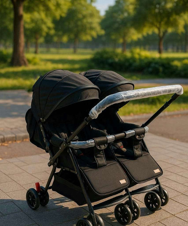 Umbrella Twins stroller Bounty | امبريلا توام جنبي دراع قلاب