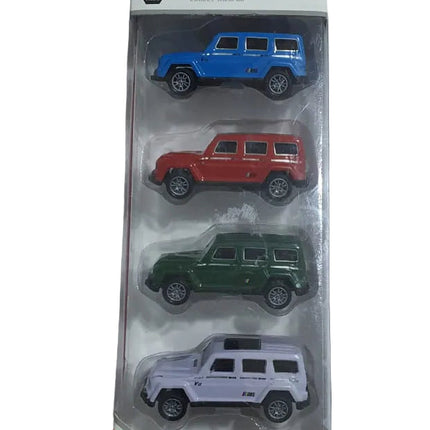 Fast and Furious Die-Cast SUV Car Set – 4 Pieces | مجموعة سيارات دفع رباعي معدنية فاست آند فيوريوس – 4 قطع