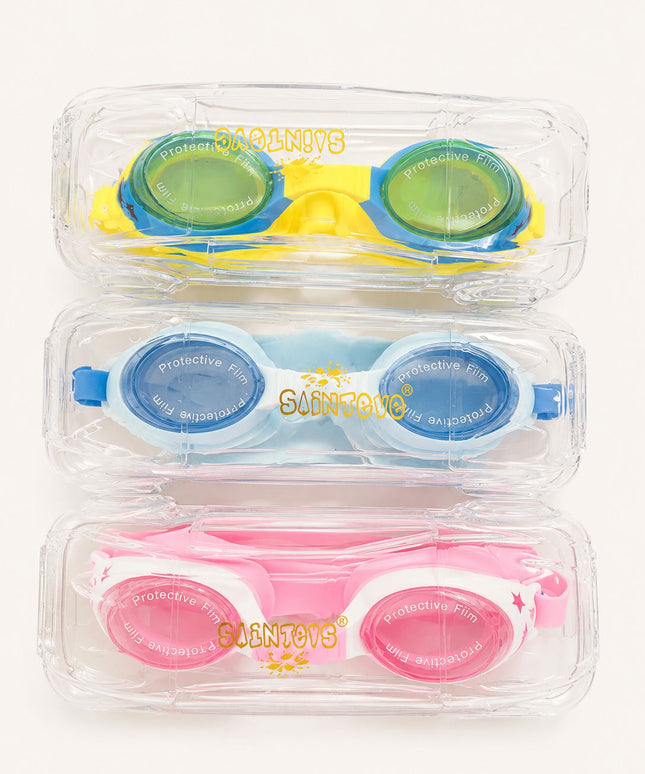 Kids Swimming Goggles with Protective Case | نظارات سباحة للأطفال مع علبة حماية