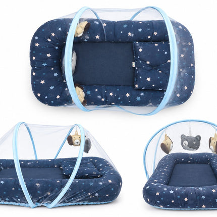 Cozy Baby Nest dark blue | بيبى نيست مريح