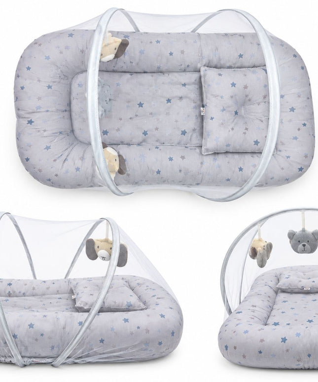 Cozy Baby Nest grey | بيبى نيست مريح
