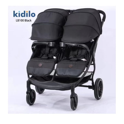 Kidilo twins stroller lb100 | عربة الأطفال التوأم كيديلو