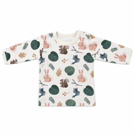 Katjie bodysuit printed Rabbit and Squirrel shape 235